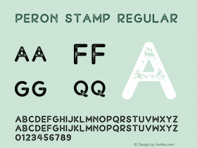 Peron Stamp