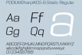 PODIUMSharpW05-6.5italic