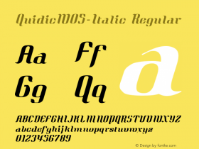 QuidicW05-Italic