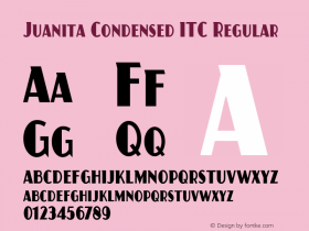 Juanita Condensed ITC