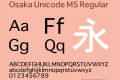 Osaka Unicode MS