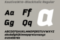 KautivaW10-BlackItalic