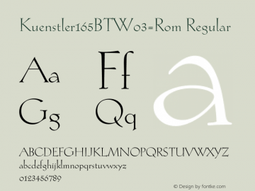 Kuenstler165BTW03-Rom