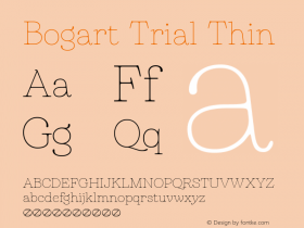 Bogart Trial