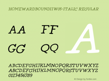 HomewardBoundIIW05-Italic