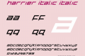 Harrier Italic