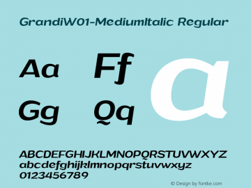 GrandiW01-MediumItalic