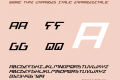 Bionic Type Expanded Italic