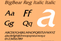 BigBear Reg Italic