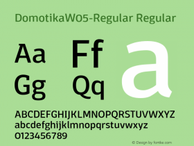 DomotikaW05-Regular