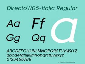 DirectoW05-Italic