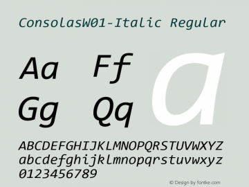 ConsolasW01-Italic