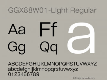 GGX88W01-Light