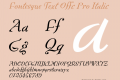 Fontesque Text Offc Pro