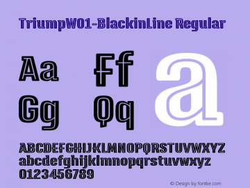TriumpW01-BlackinLine