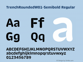 TrenchRoundedW01-Semibold