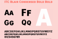 ITC Blair Condensed Bold