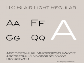 ITC Blair Light