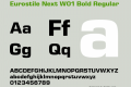 Eurostile Next W01 Bold