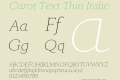 Carot Text