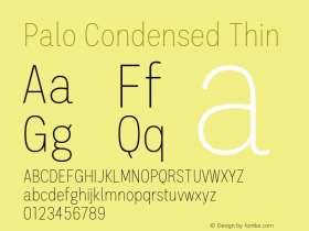 Palo Condensed