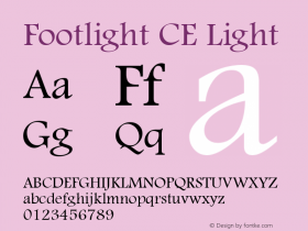 Footlight CE