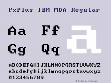 PxPlus IBM MDA