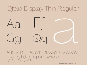 Ofelia Display Thin