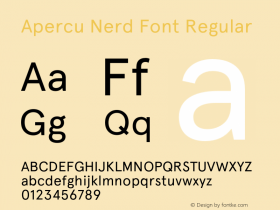 Apercu Nerd Font