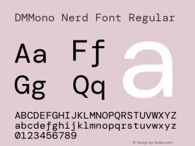 DMMono Nerd Font