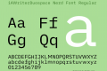 iAWriterDuospace Nerd Font