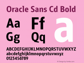 Oracle Sans Cd