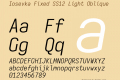 Iosevka Fixed SS12