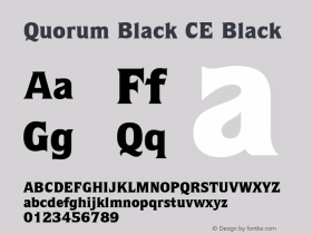 Quorum Black CE