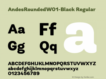 AndesRoundedW01-Black