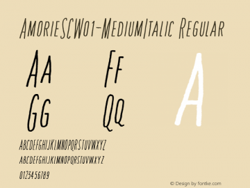 AmorieSCW01-MediumItalic