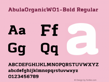 AbulaOrganicW01-Bold