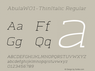 AbulaW01-ThinItalic