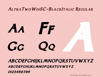 AltraTwoW01SC-BlackItalic