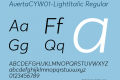 AvertaCYW01-LightItalic