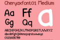 Cheryaxfont01