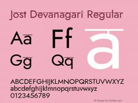 Jost Devanagari