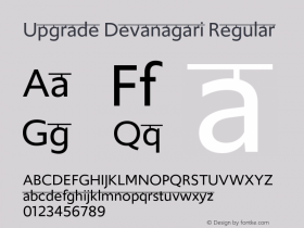 Upgrade Devanagari