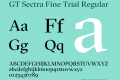 GT Sectra Fine Trial