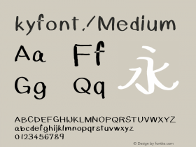 kyfont