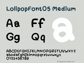 LolipopFont05