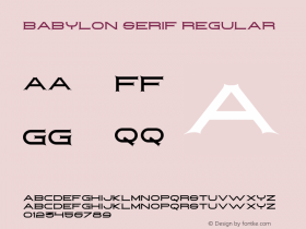 Babylon Serif