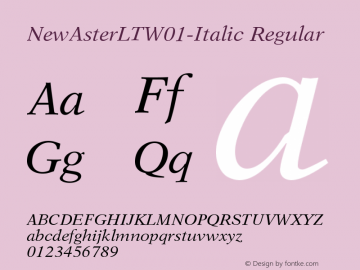 NewAsterLTW01-Italic
