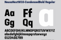 NeusaNextW10-CondensedBold