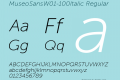 MuseoSansW01-100Italic